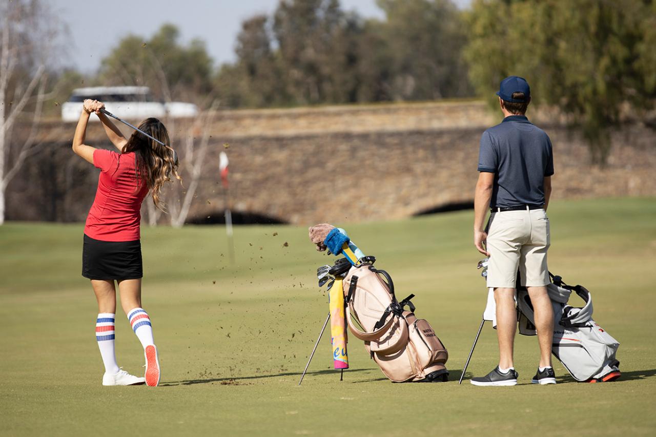 golf long socks ladies